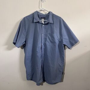 Patagonia Men’s Go To Shirt XXL Lightweight Breathable Hiking Vessel Blue